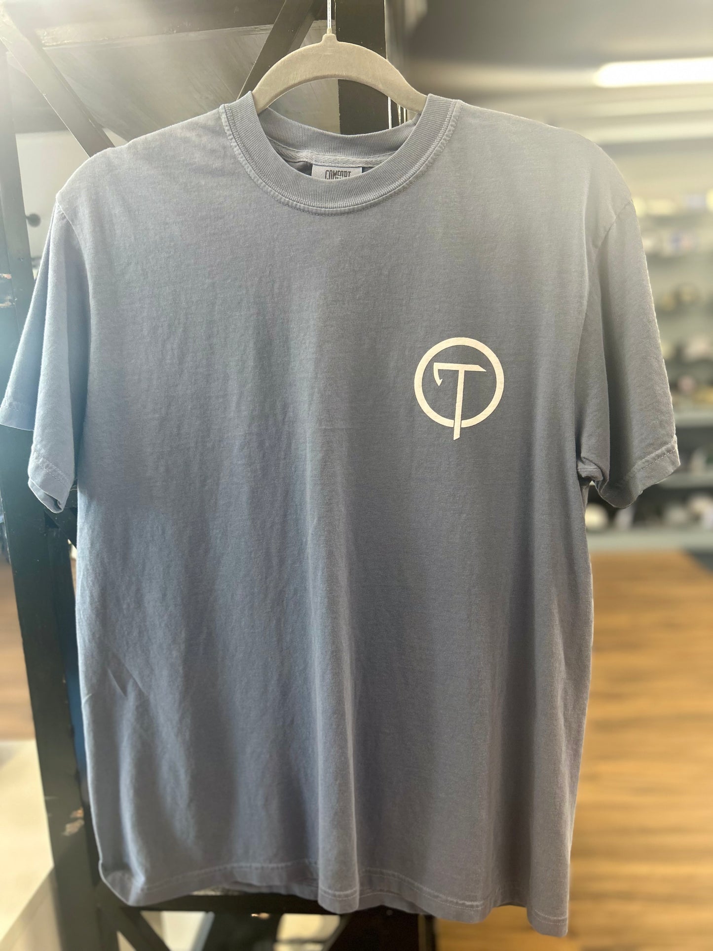 Tomahawk Wildcat Stadium Gildan Indigo Blue