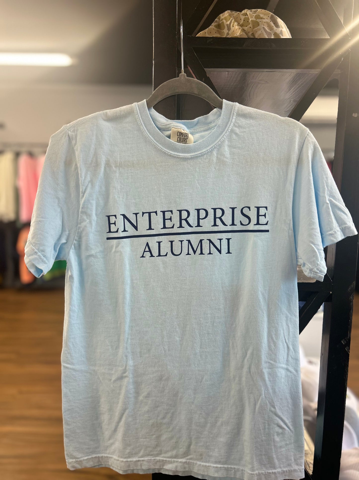 Light Blue Comfort Colors Enterprise Alumni