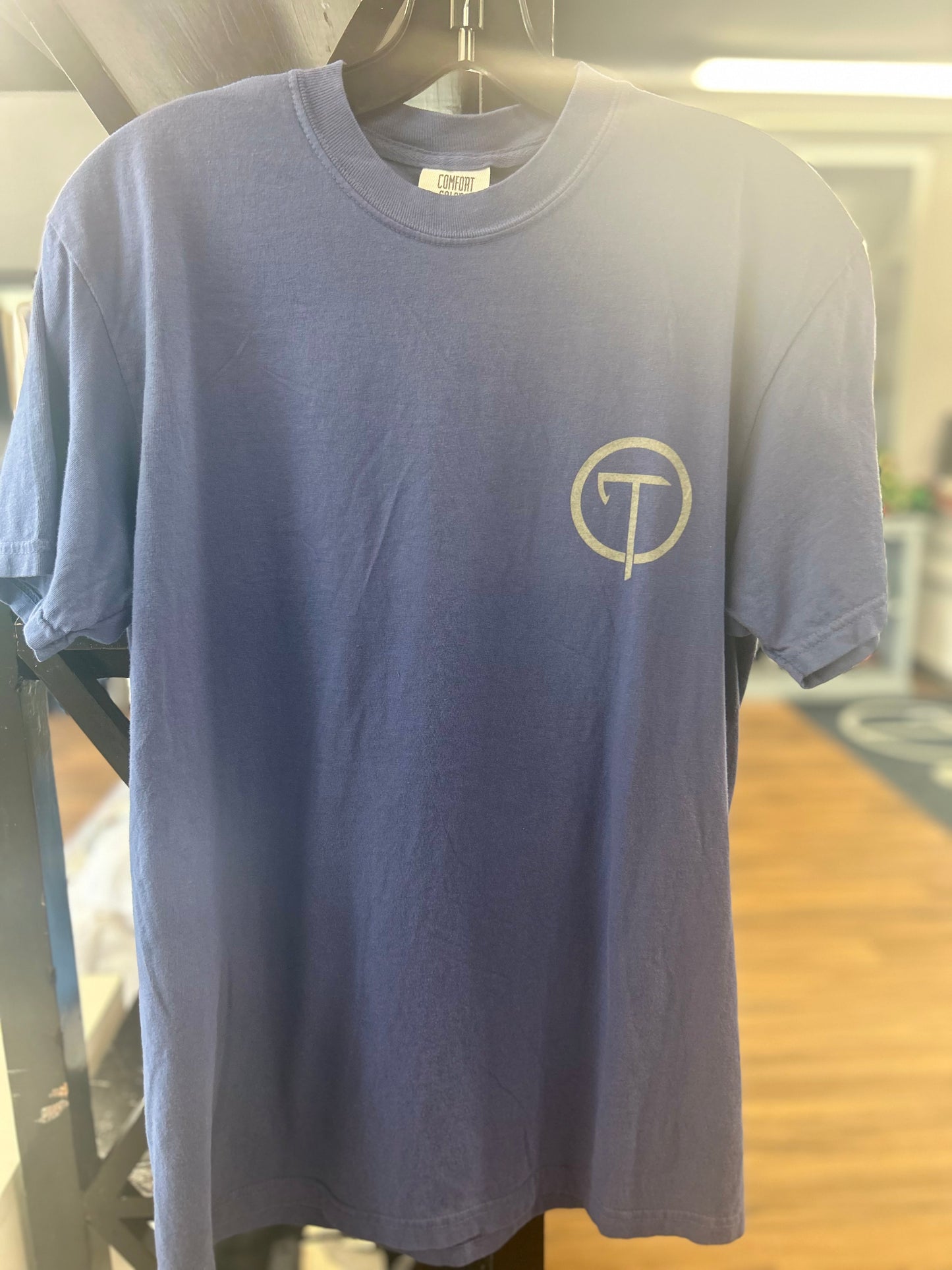 Tomahawk Wild Cats Comfort Colors Washed Denim