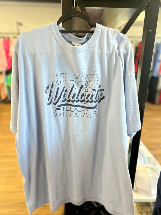 Wildcats Carolina Blue Comfort Colors
