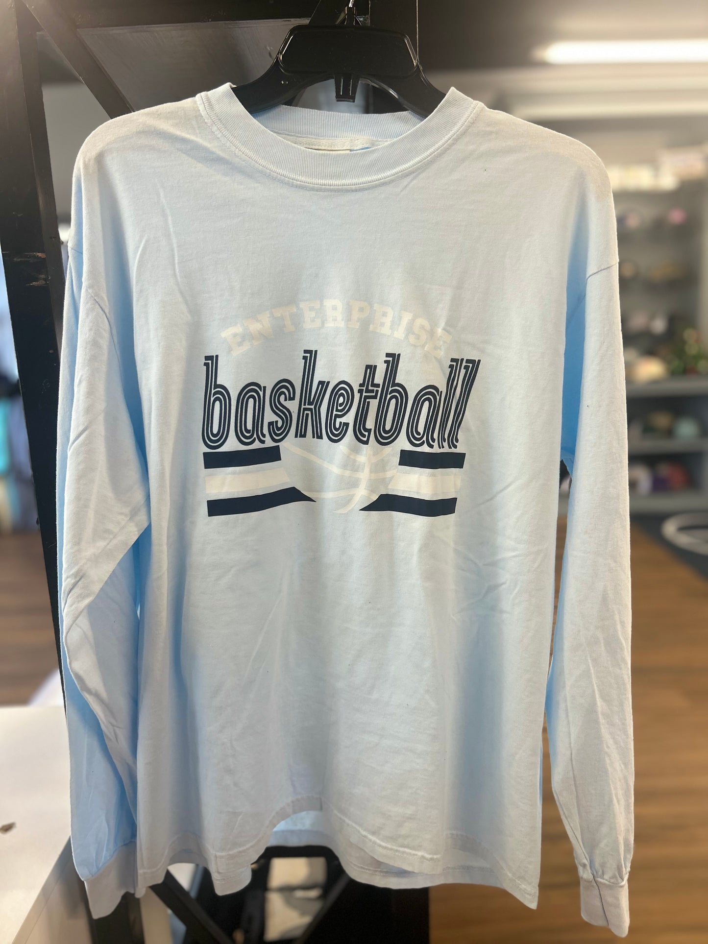 Enterprise Basketball Blue Long Sleeve