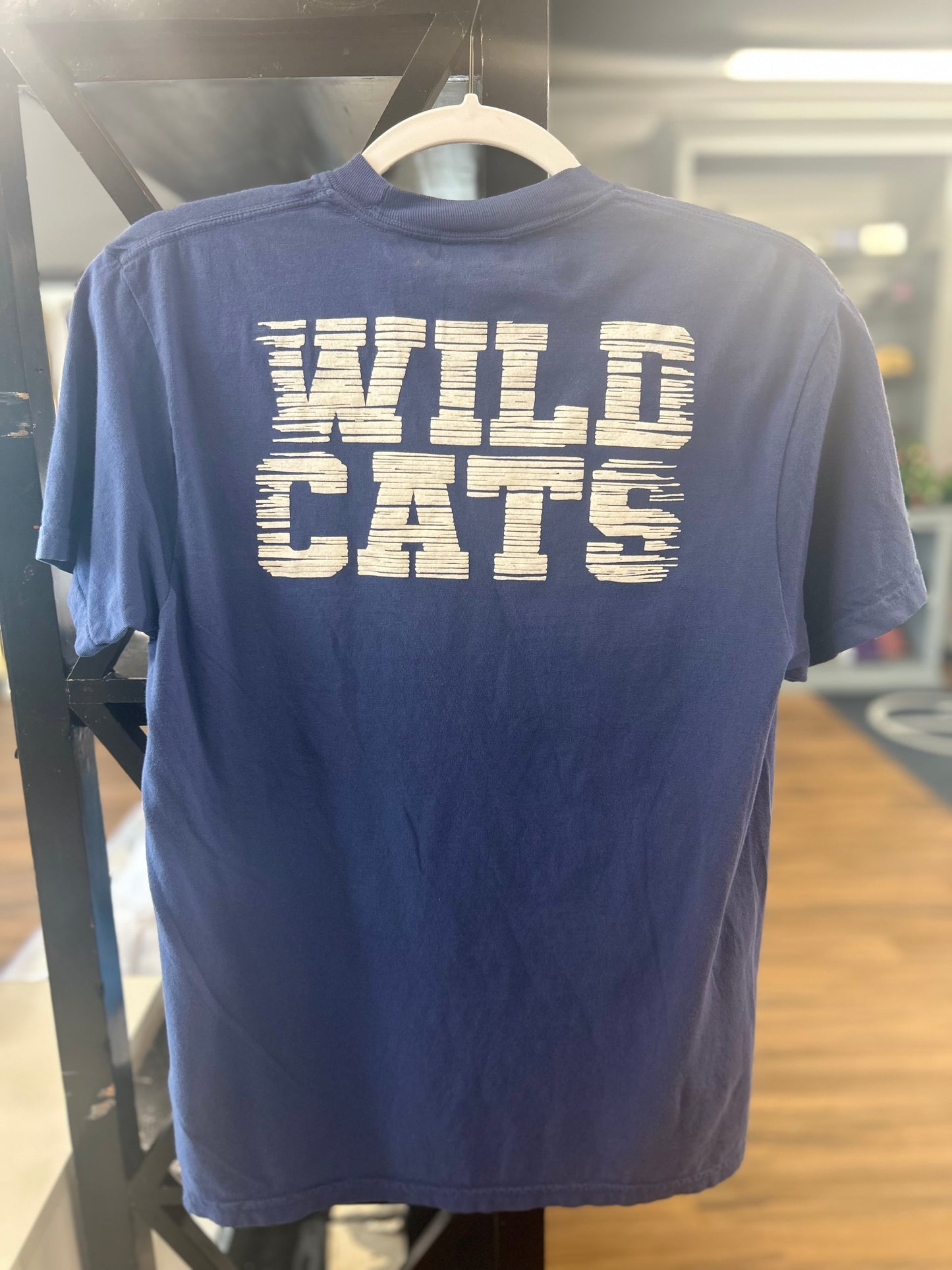 Tomahawk Wild Cats Comfort Colors Washed Denim