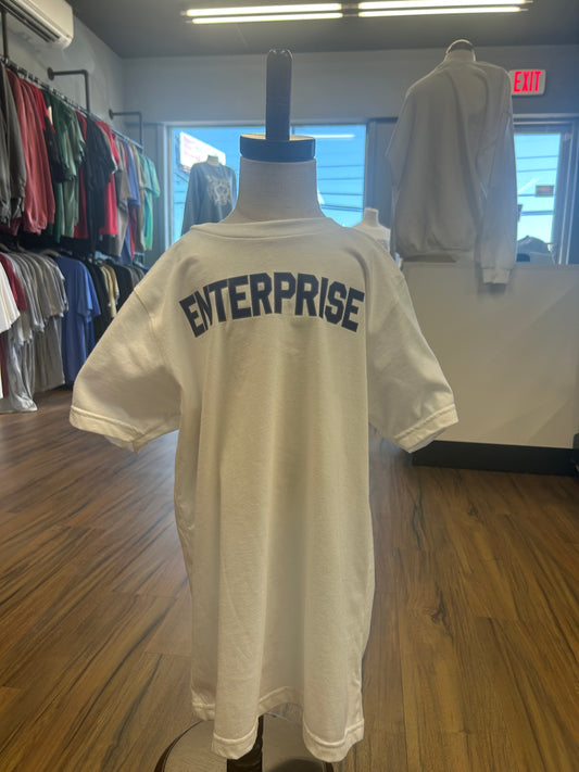 Next Level Apparel White Enterprise Tee